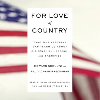 For Love of Country Audiobook By Howard Schultz, Rajiv Chandrasekaran cover art