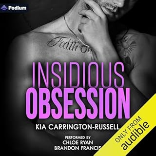 Insidious Obsession Audiolibro Por Kia Carrington-Russell arte de portada