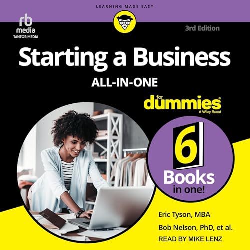 Starting a Business All-in-One for Dummies Audiobook By Eric Tyson MBA, Bob Nelson PhD cover art