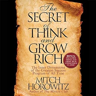 The Secret of Think and Grow Rich Audiobook By Mitch Horowitz cover art