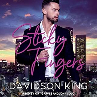 Sticky Fingers Audiolibro Por Davidson King arte de portada