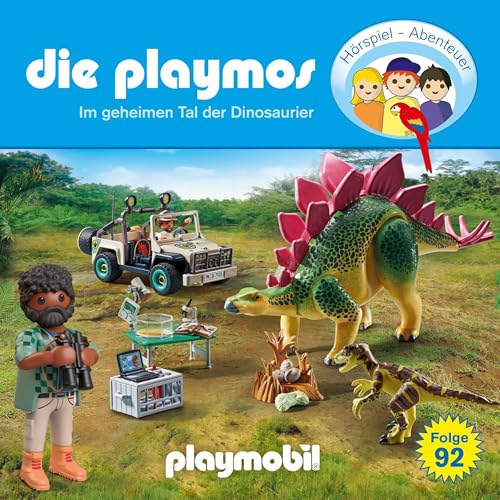 Page de couverture de Im geheimen Tal der Dinosaurier. Das Original Playmobil Hörspiel