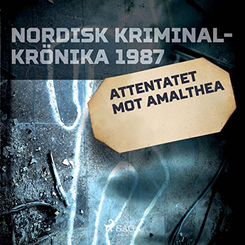 Attentatet mot Amalthea Audiolivro Por div. capa