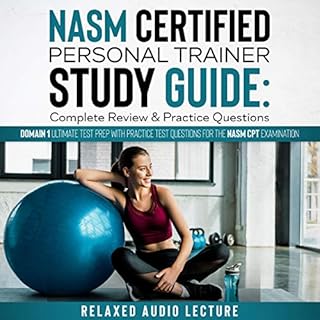 NASM Certified Personal Trainer Study Guide Audiolibro Por Relaxed Audio Lecture arte de portada