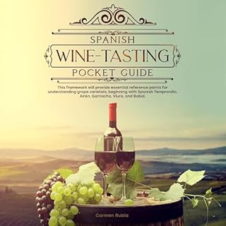 Spanish Wine-Tasting Pocket Guide Audiolibro Por Carmen Rubia arte de portada