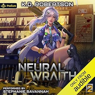 Neural Wraith 2 Audiolibro Por K.D. Robertson arte de portada