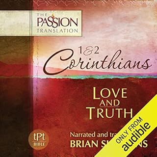 1 & 2 Corinthians: Love and Truth Audiobook By Brian Simmons cover art