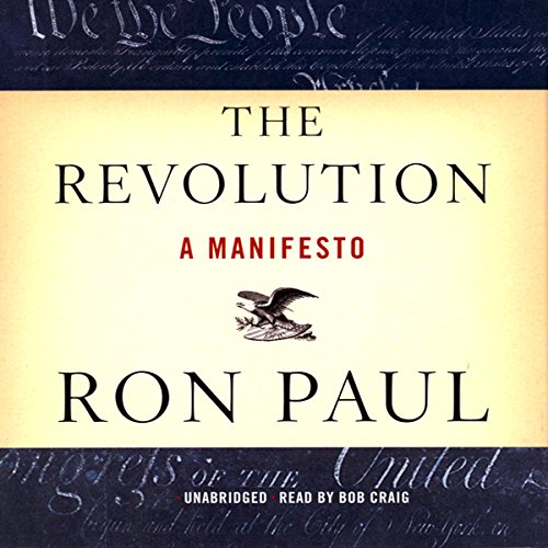 The Revolution Audiolibro Por Ron Paul arte de portada