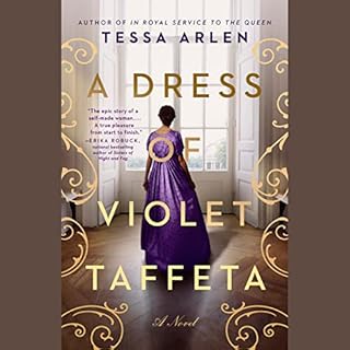 A Dress of Violet Taffeta Audiolibro Por Tessa Arlen arte de portada