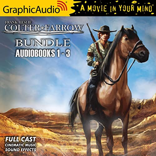 Diseño de la portada del título Colter Farrow 1-3 Bundle [Dramatized Adaptation]