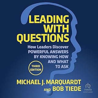 Leading with Questions Audiolibro Por Michael J. Marquardt, Bob Tiede arte de portada