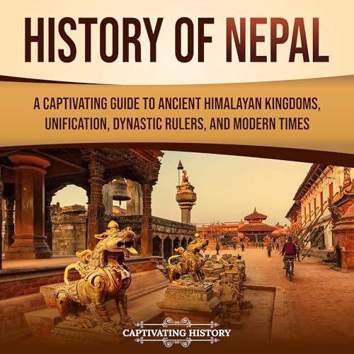 History of Nepal Audiolivro Por Captivating History capa