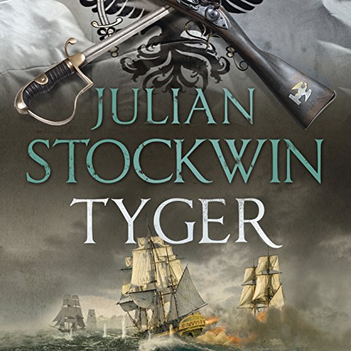 Tyger Audiolibro Por Julian Stockwin arte de portada