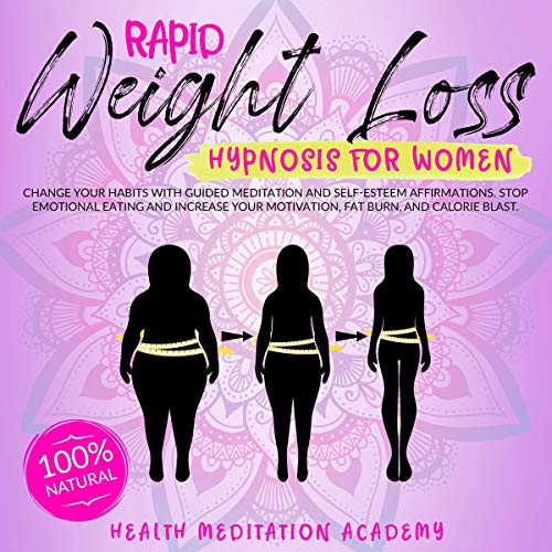 Rapid Weight Loss Hypnosis for Women cover art