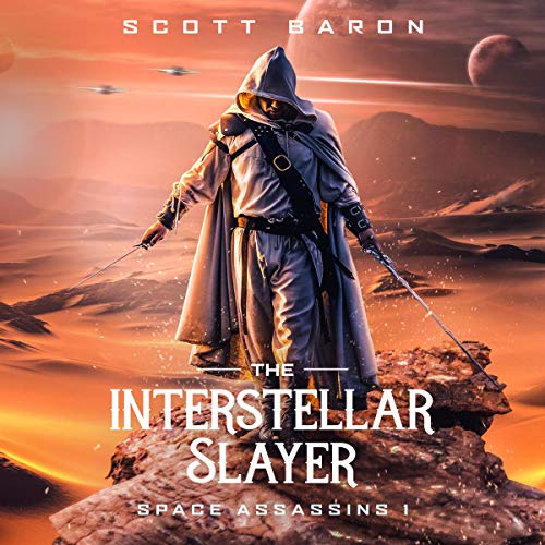 The Interstellar Slayer Audiolibro Por Scott Baron arte de portada