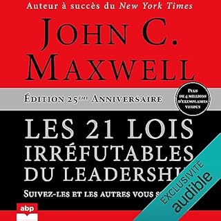 Les 21 lois irréfutables du leadership cover art