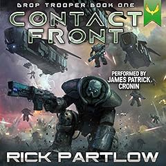 Contact Front Audiolibro Por Rick Partlow arte de portada