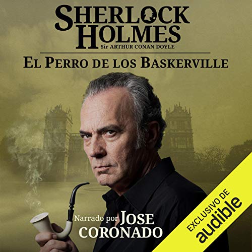 Diseño de la portada del título Sherlock Holmes - El perro de los Baskerville