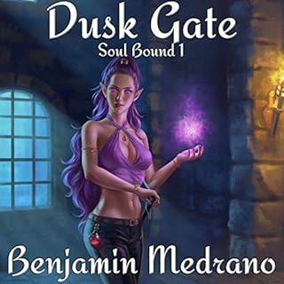 Dusk Gate Audiolibro Por Benjamin Medrano arte de portada