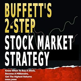 Buffett’s 2-Step Stock Market Strategy Audiolibro Por Danial Jiwani arte de portada