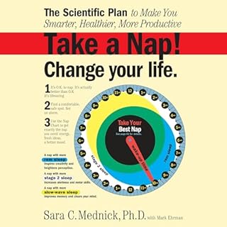 Take a Nap! Change Your Life. Audiolibro Por Sara Mednick, Mark Ehrman arte de portada