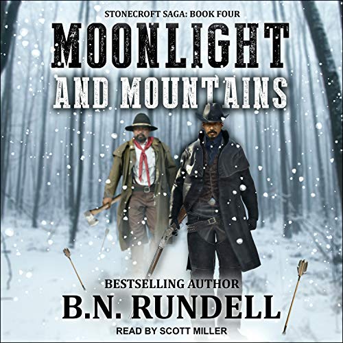 Moonlight and Mountains Audiolibro Por B.N. Rundell arte de portada