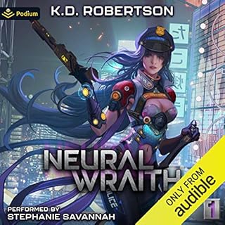 Neural Wraith Audiolibro Por K.D. Robertson arte de portada