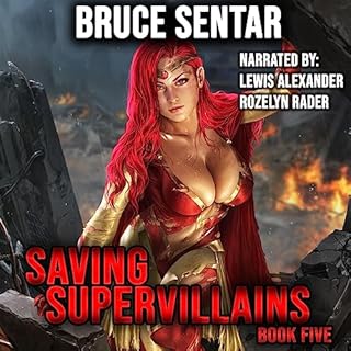 Saving Supervillains, Book 5 Audiolibro Por Bruce Sentar arte de portada