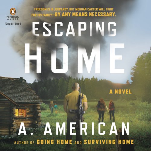 Escaping Home Audiolibro Por A. American arte de portada