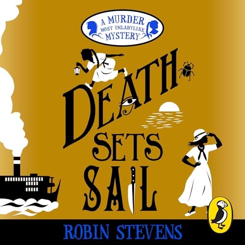 Death Sets Sail Audiolivro Por Robin Stevens capa