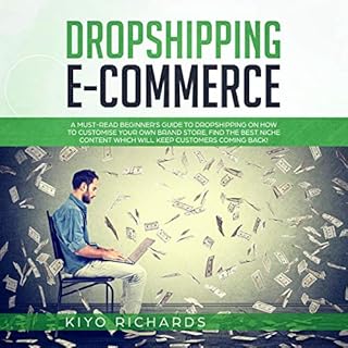 Dropshipping E-Commerce Audiolibro Por Kiyo Richards arte de portada