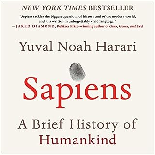 Sapiens Audiolibro Por Yuval Noah Harari arte de portada