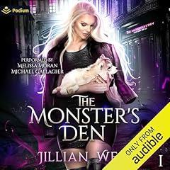 The Monster's Den Audiolibro Por Jillian West arte de portada