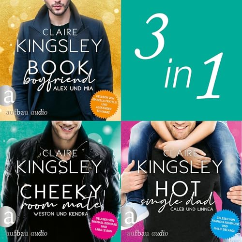 Book Boyfriend & Cheeky Room Mate & Hot Single Dad cover art