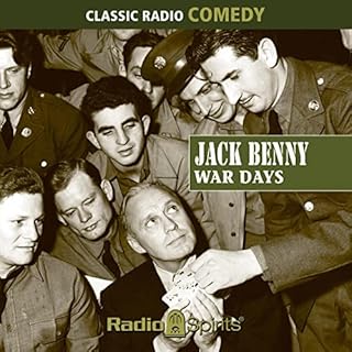 Jack Benny: War Days Audiolibro Por Original Radio Broadcast arte de portada