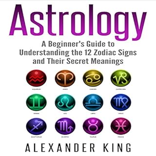 Astrology Audiolibro Por Alexander King arte de portada