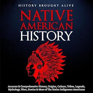 Native American History Audiolibro Por History Brought Alive arte de portada