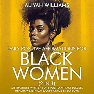 Daily Positive Affirmations for Black Women (2 in 1) Audiobook By Aaliyah Williams cover art