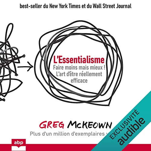 L'Essentialisme Audiolivro Por Greg McKeown capa