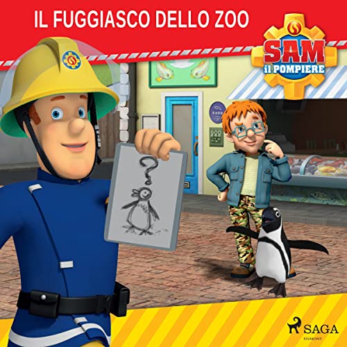 Sam il Pompiere - Il fuggiasco dello zoo Audiobook By Mattel, Giorgio Berardi - traduttore cover art