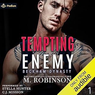 Tempting Enemy Audiolibro Por M. Robinson arte de portada