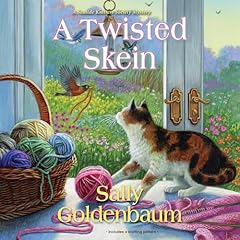 A Twisted Skein Audiolibro Por Sally Goldenbaum arte de portada