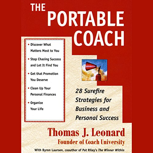 The Portable Coach Audiobook By Thomas J. Leonard cover art