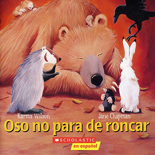 Diseño de la portada del título Oso no para de roncar