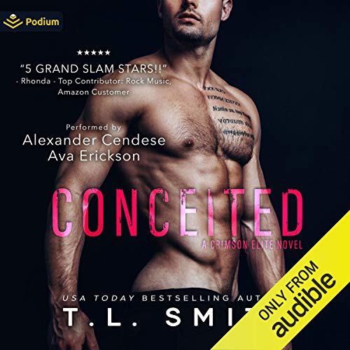 Conceited Audiolibro Por T. L. Smith arte de portada