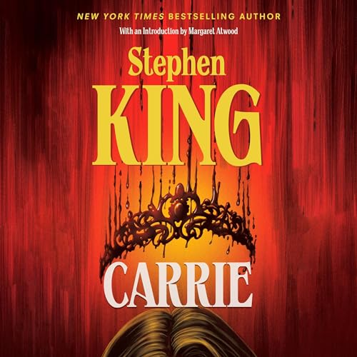 Carrie Audiolibro Por Stephen King arte de portada