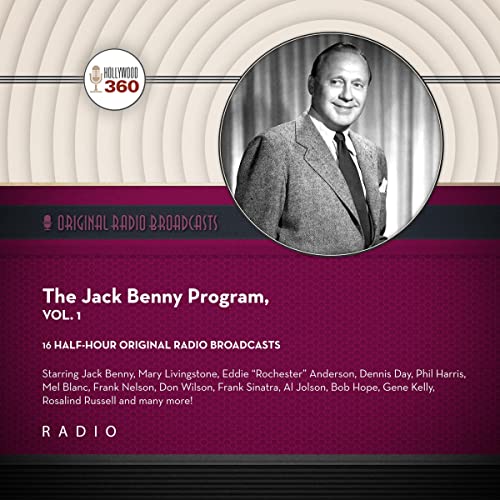 The Jack Benny Program Vol. 1 Audiolivro Por Hollywood 360 capa