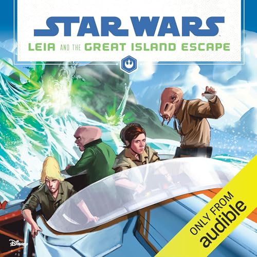 Star Wars: Leia and the Great Island Escape Audiolivro Por Lucasfilm Press capa