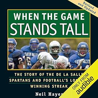 When the Game Stands Tall Audiolibro Por Neil Hayes arte de portada