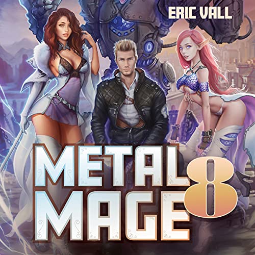 Metal Mage 8 Audiolivro Por Eric Vall capa